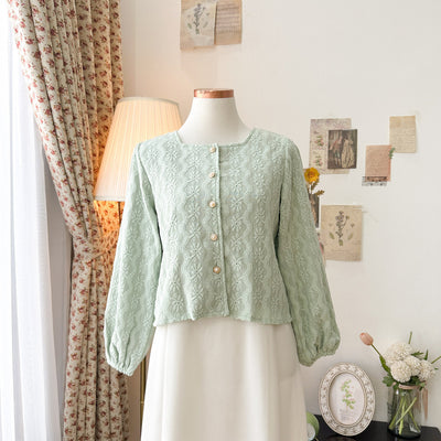 LULA OUTER BLOUSE - ATASAN BRUKAT